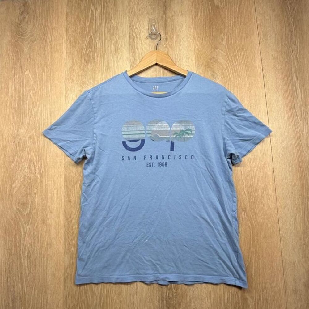 Gap Men's Blue T-shirt